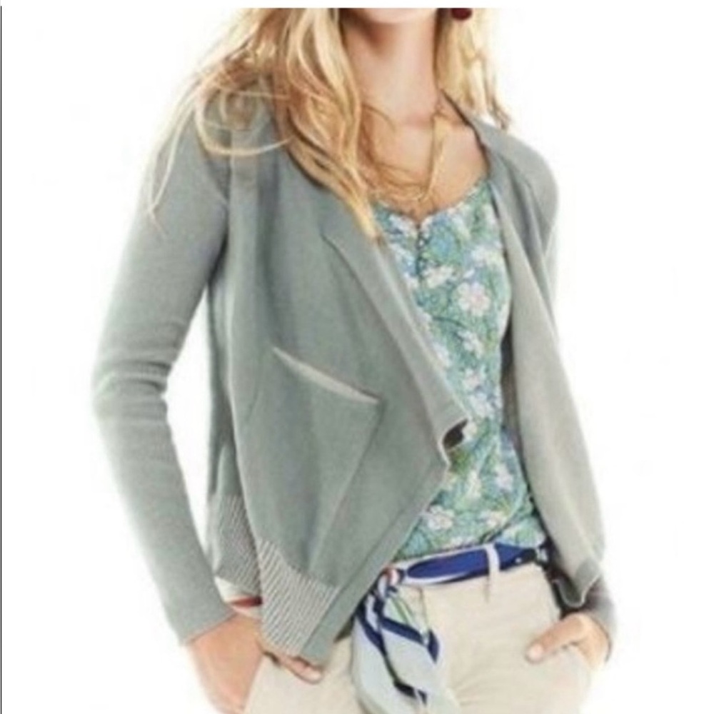 Cabi 5132 gray drape open front cardigan sweater
Gently pre-owned